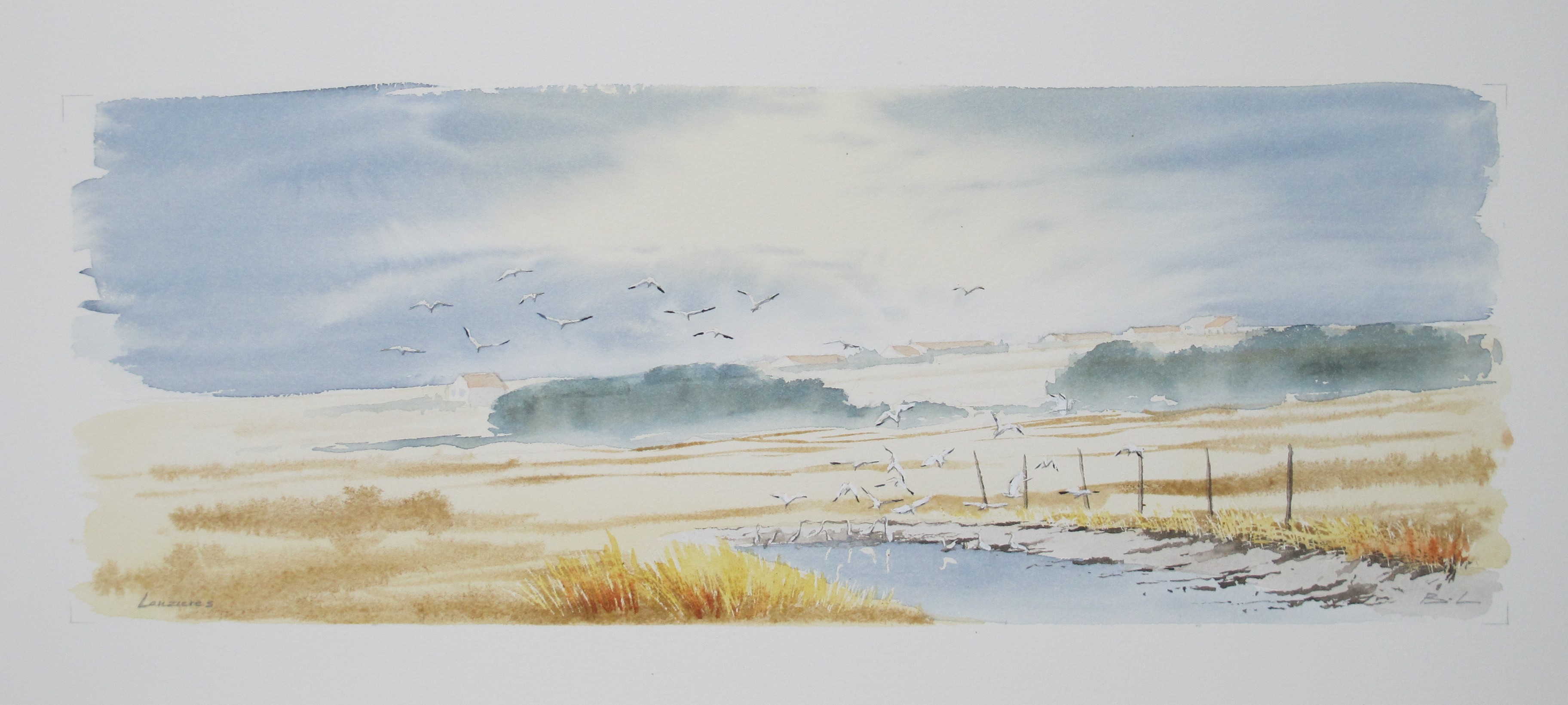 Sans titre - aquarelle