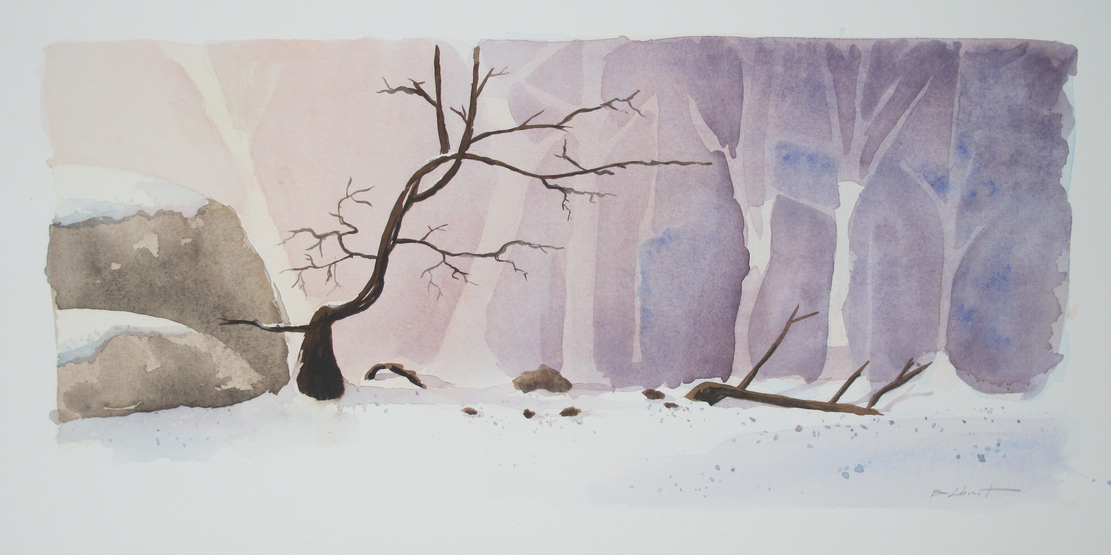 Sans titre - aquarelle