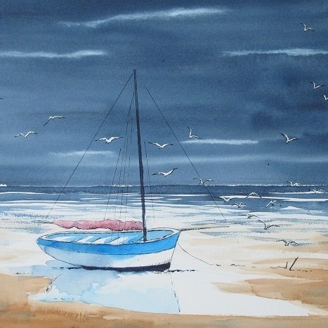 Aquarelle de Bruno Lhomet